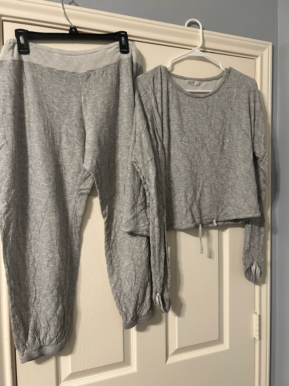 Barefoot Dreams Women’s Grey Two-Piece Pajama Set - Cozy Top & Jogger Pants